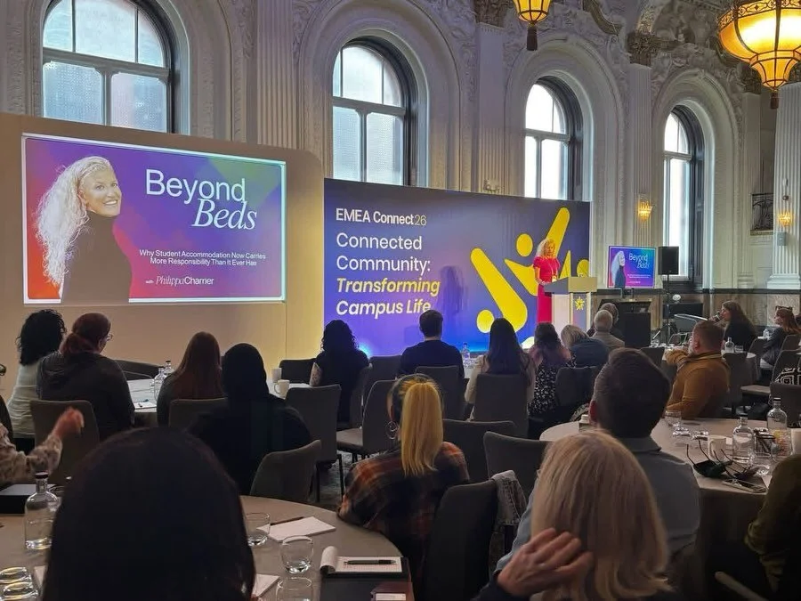 It&rsquo;s been one week since my @starrez_inc keynote and I keep coming back to this.. 

We&rsquo;ve spent 20 years optimising student accommodation for spreadsheets. But not for the students living inside it. 

The sector has evolved fast.
- Instit