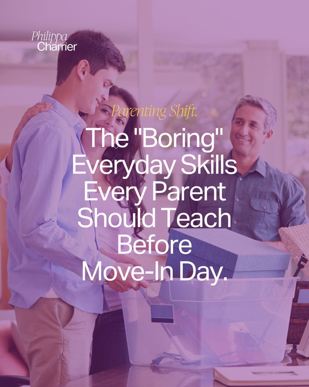 We spend years helping our children get INTO university.

But how much time do we spend teaching them how to actually live there?

For many 18-year-olds, university is the first time they&rsquo;re suddenly responsible for everything at once - what th