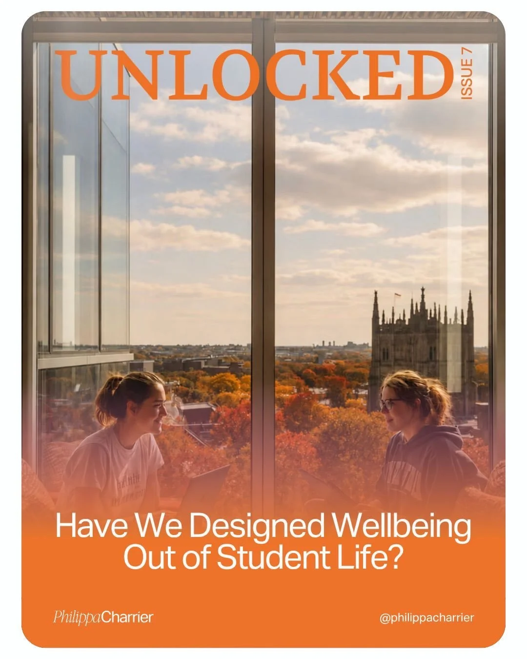 Have we designed wellbeing out of student life? 

Great to see the latest edition of Unlocked, the magazine from Global Student Living (GSL).

For this edition, I&rsquo;ve posed a question I&rsquo;ve been thinking about for a while&hellip;

We&rsquo;