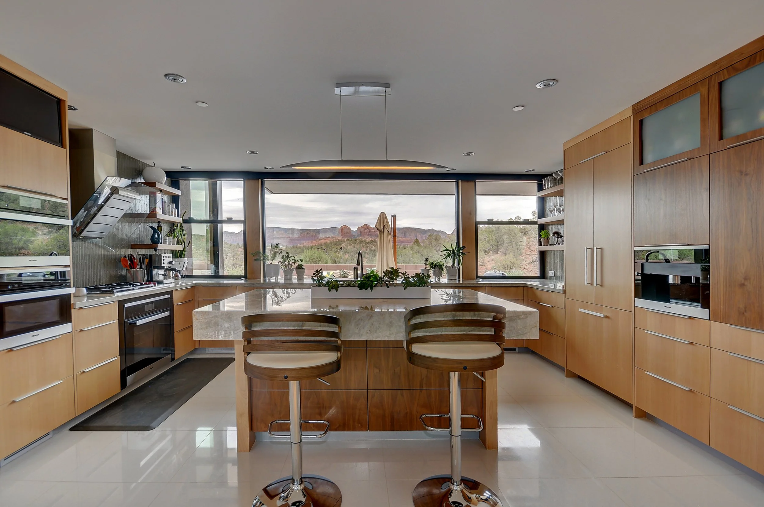 custom private residence contemporary kitchen custom hardwood casework