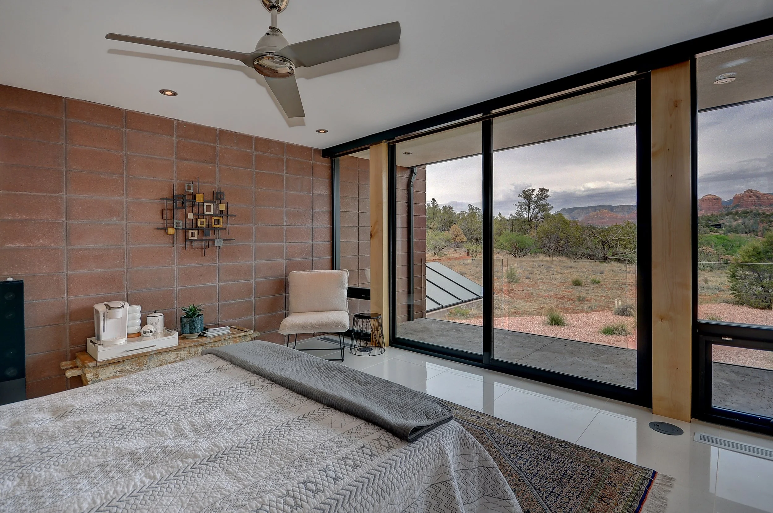 mid-century modern architecture bedroom picturesque