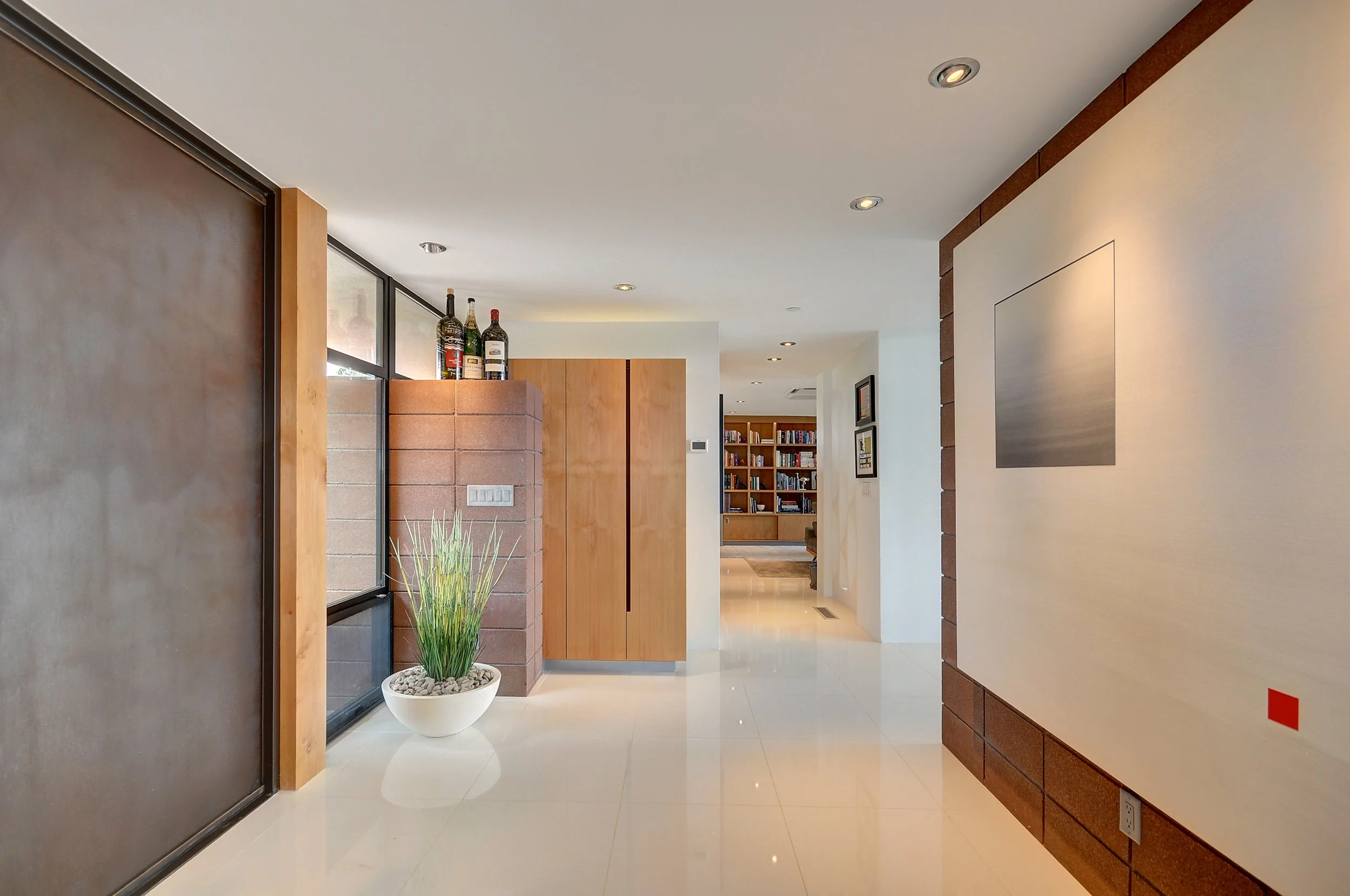 southwestern luxury residence private entry way