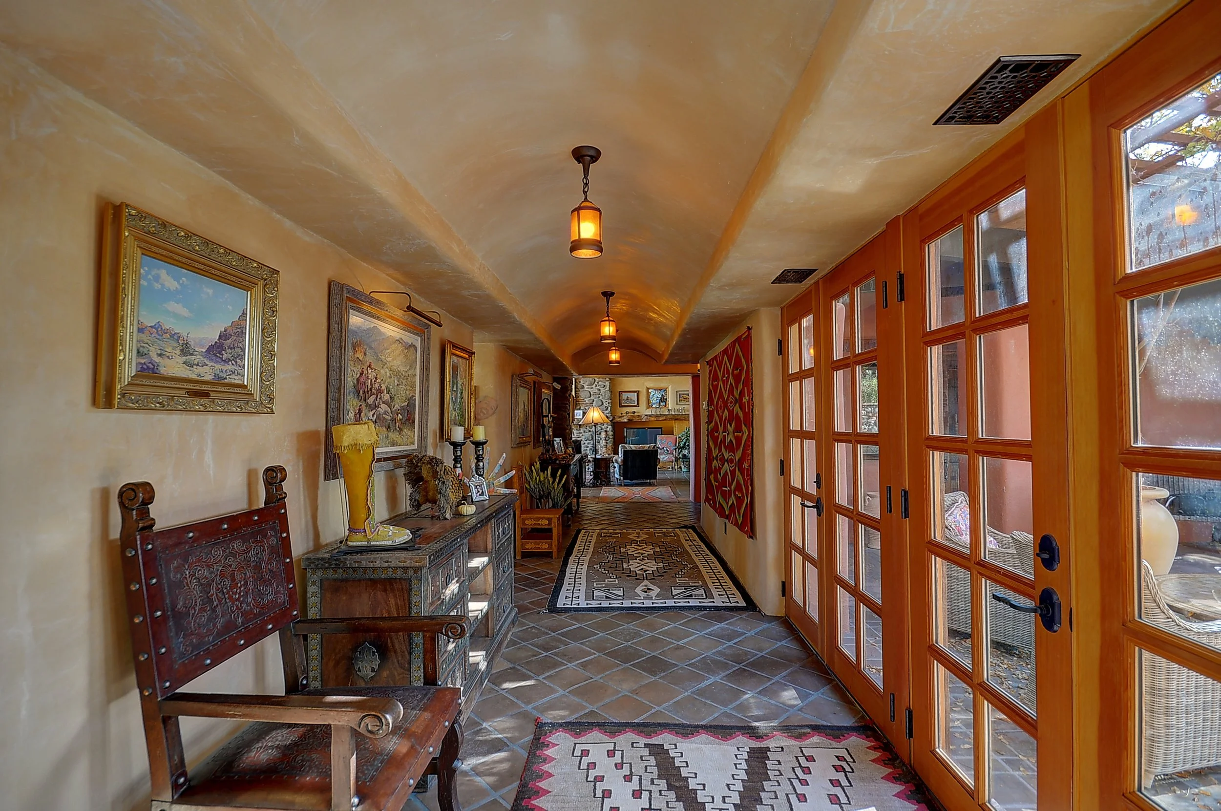 Taking a holistic approach to renovation, this home was reimagined to become a stunning spectacle for the owners private art collection. 