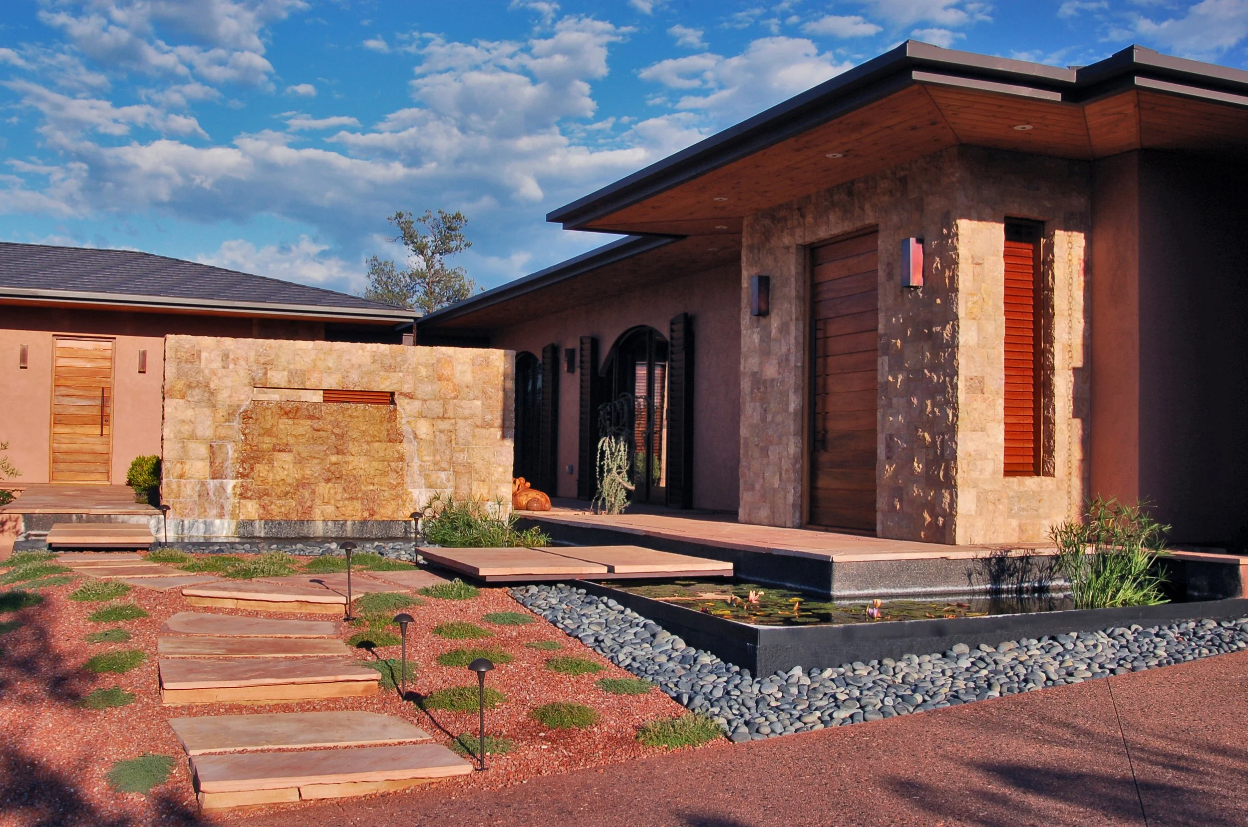 contemporary italian villa sedona arizona