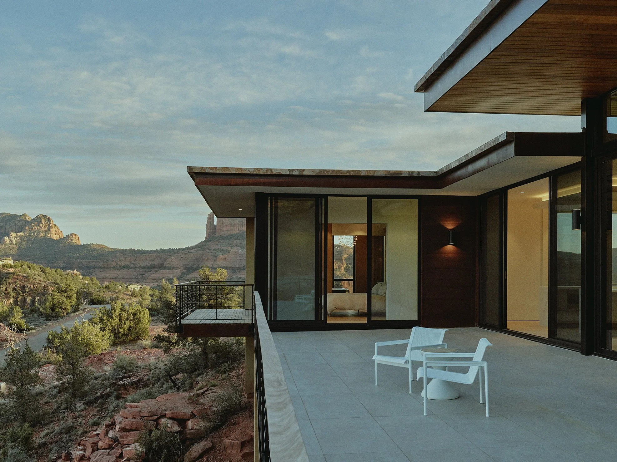 outdoor living custom deck private home luxury sedona arizona