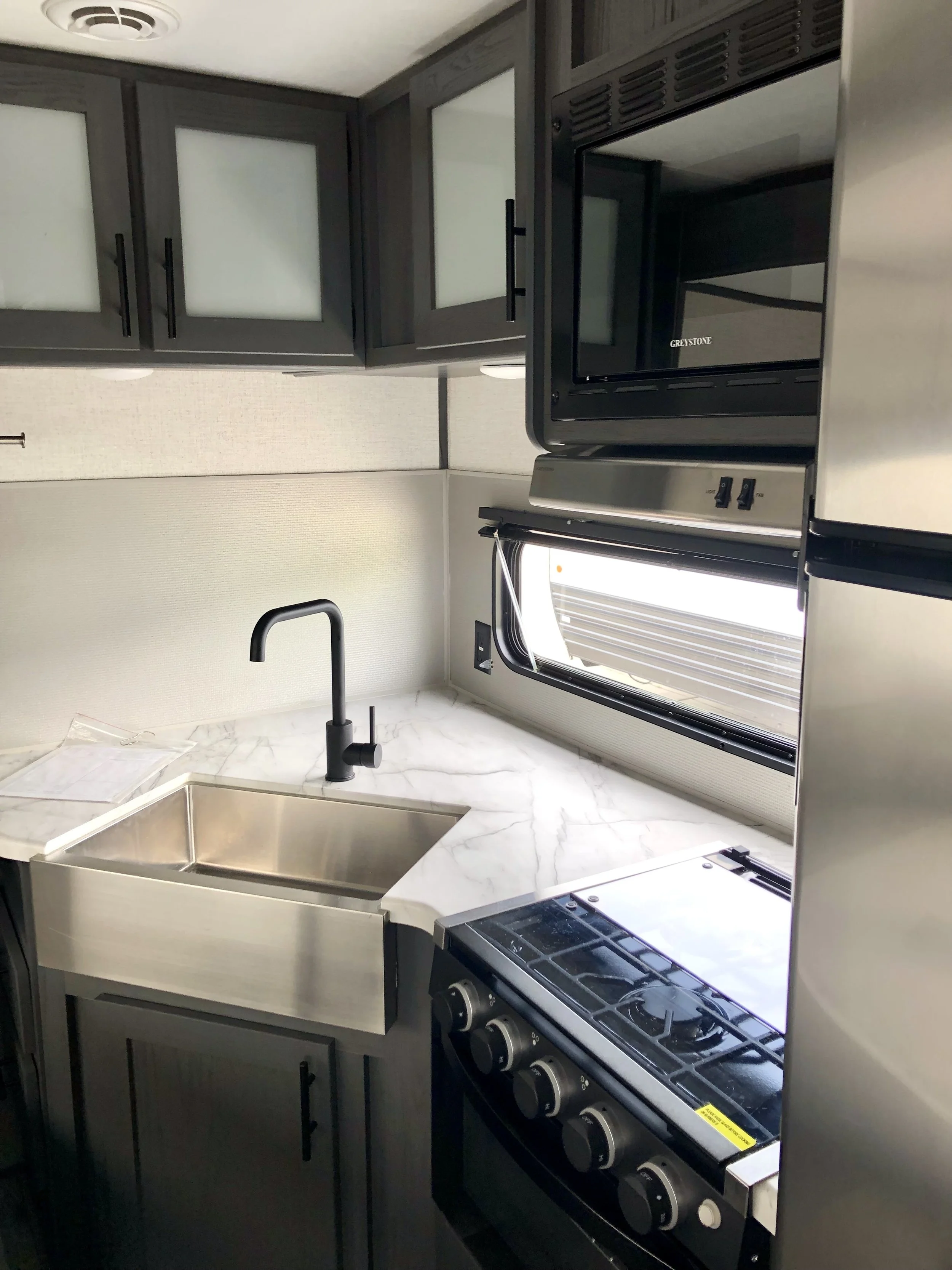 Camper kitchen