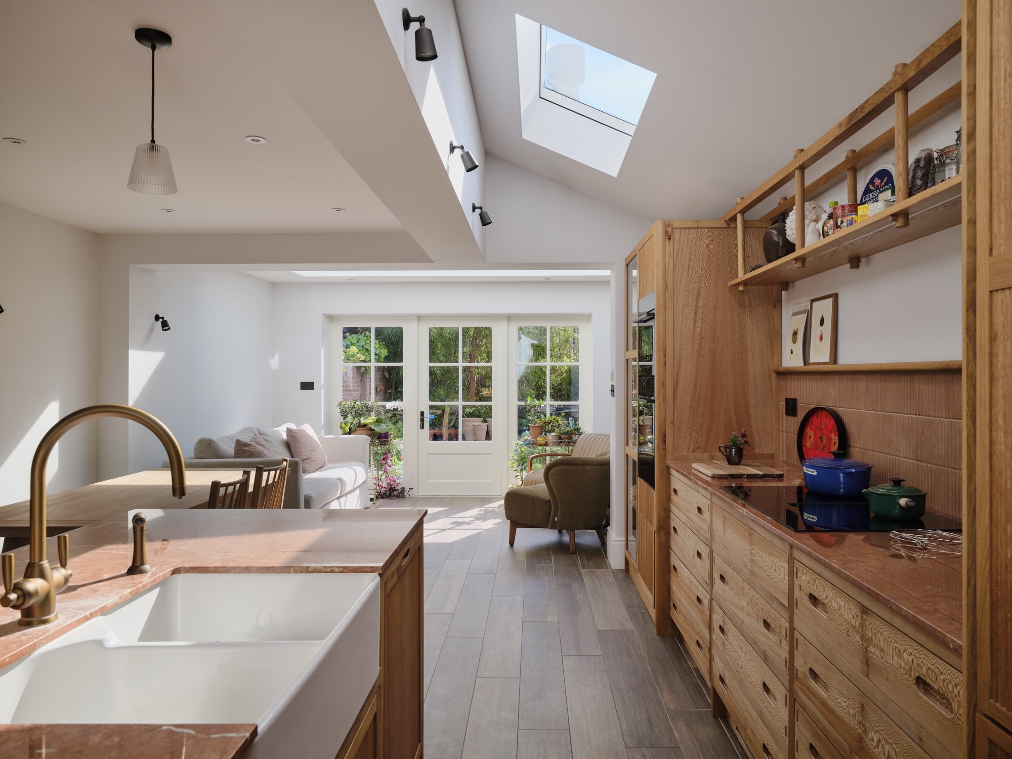kitchen extension, chiswick, priory