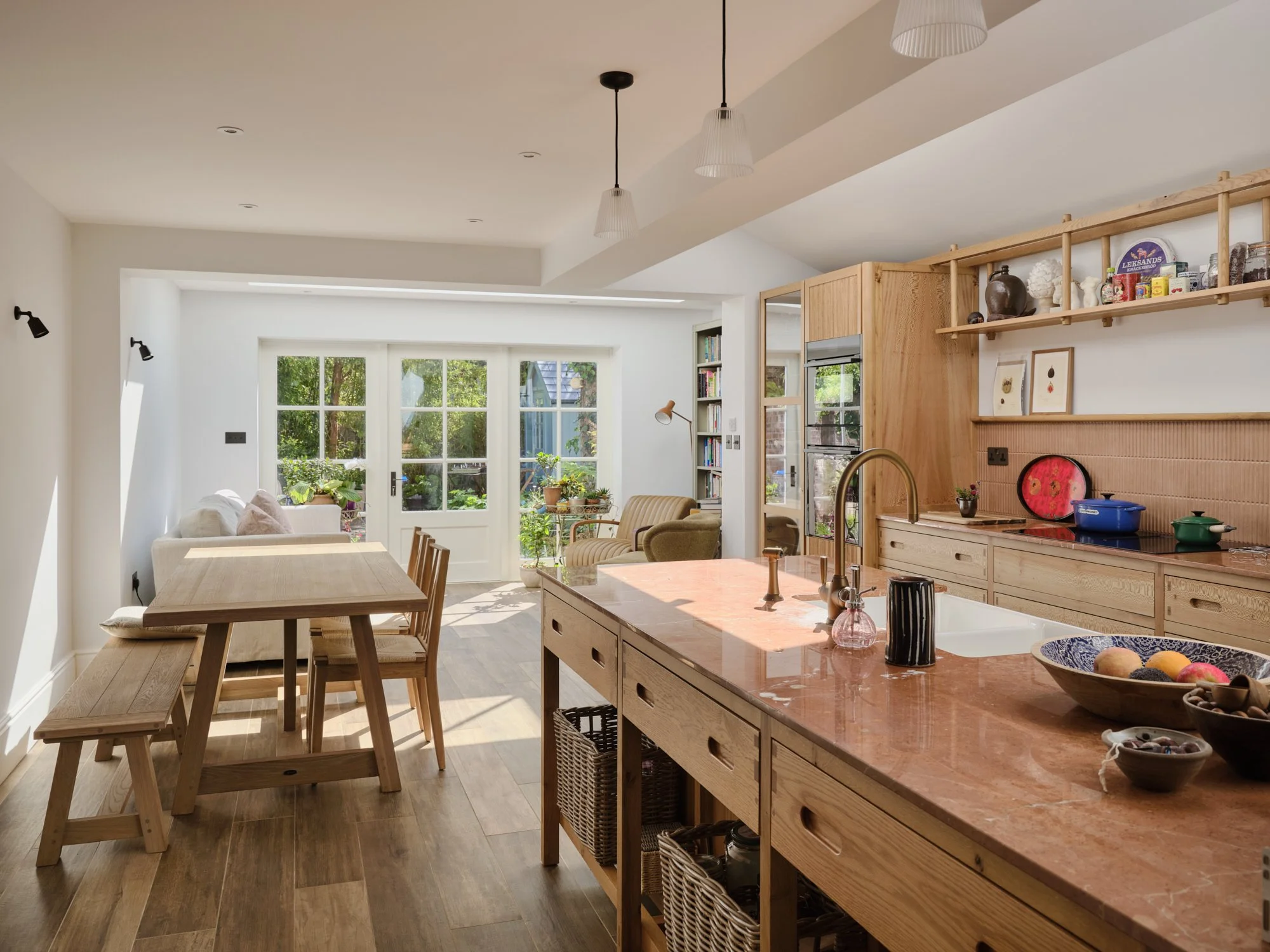 back extnesion, chiswick, priory