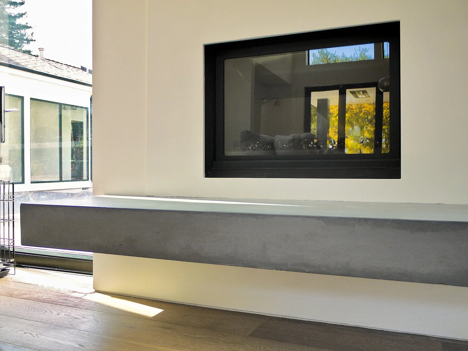 GFRC Floating Hearth