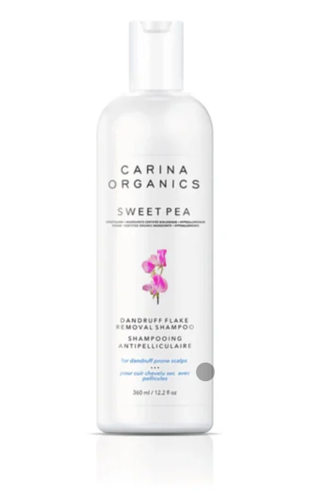Carina Organics Sweet Pea Dandruff Flake Removal Shampoo