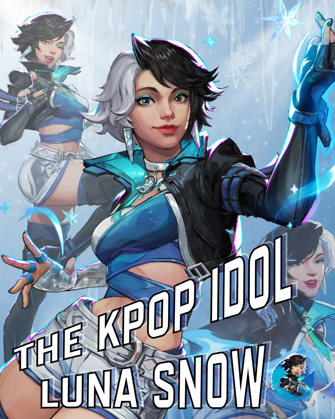 Luna Snow Graphic from Marvel Rivals