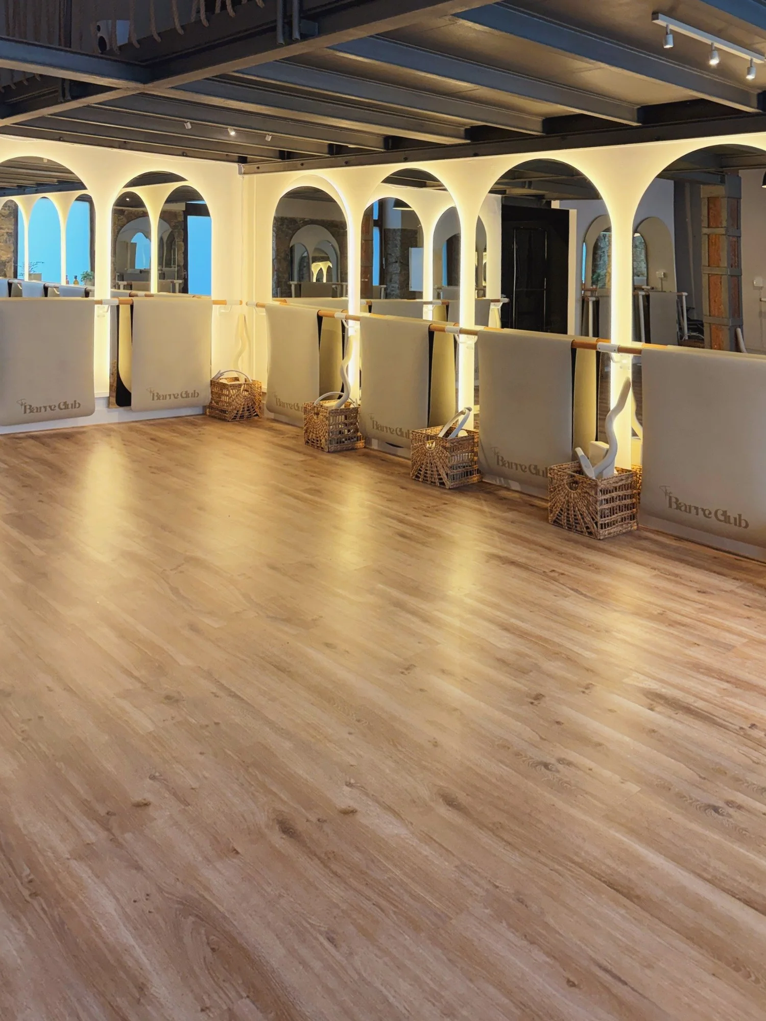 Sala del estudio The Barre Club en San Sebastián