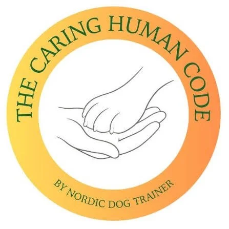 I am a certified Nordic Dog Trainer and Caring Human Code Practitioner (NDT-CHCP)