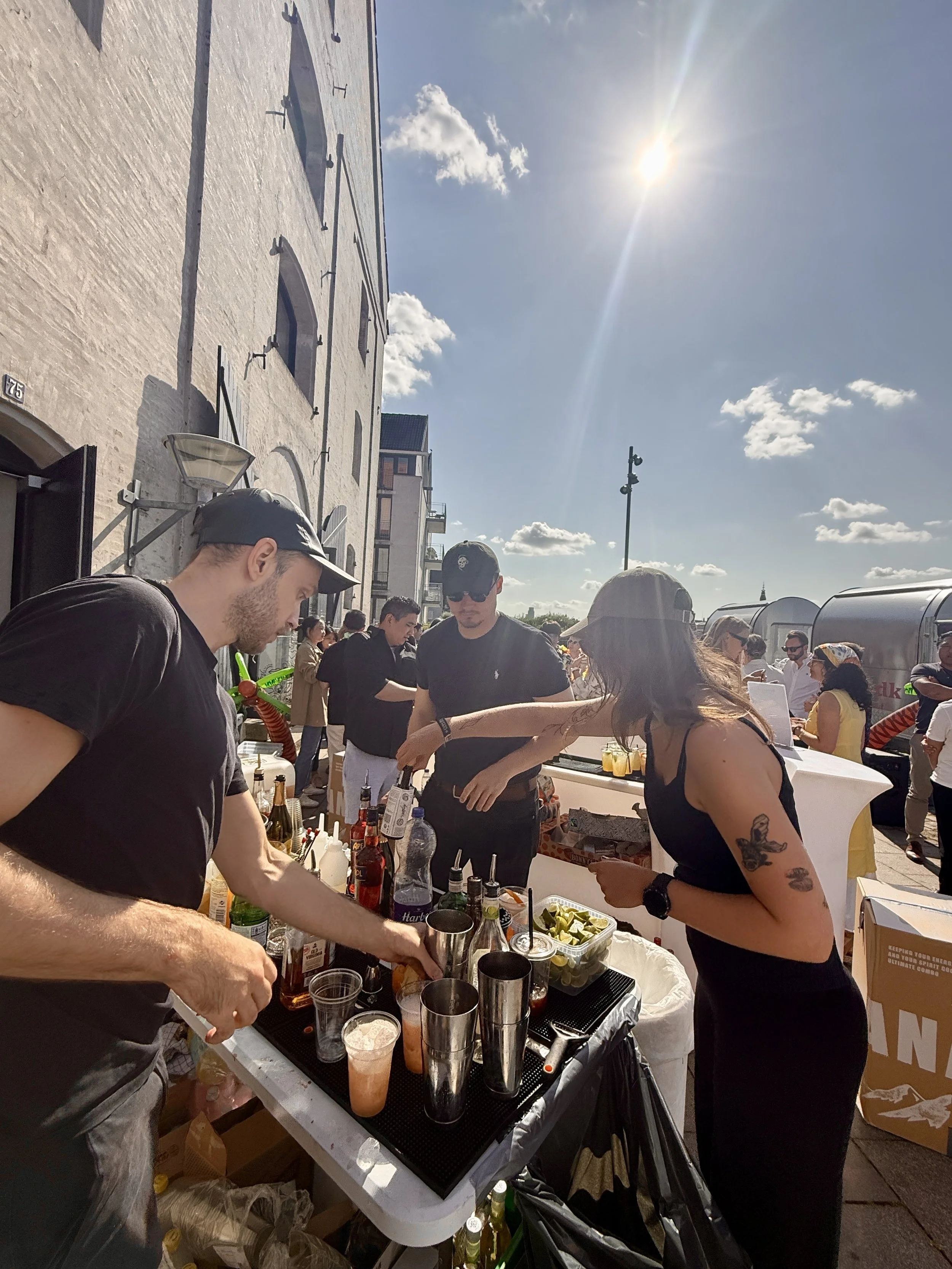 Mobilbar med fri bar hos Flying Tiger HQ i København