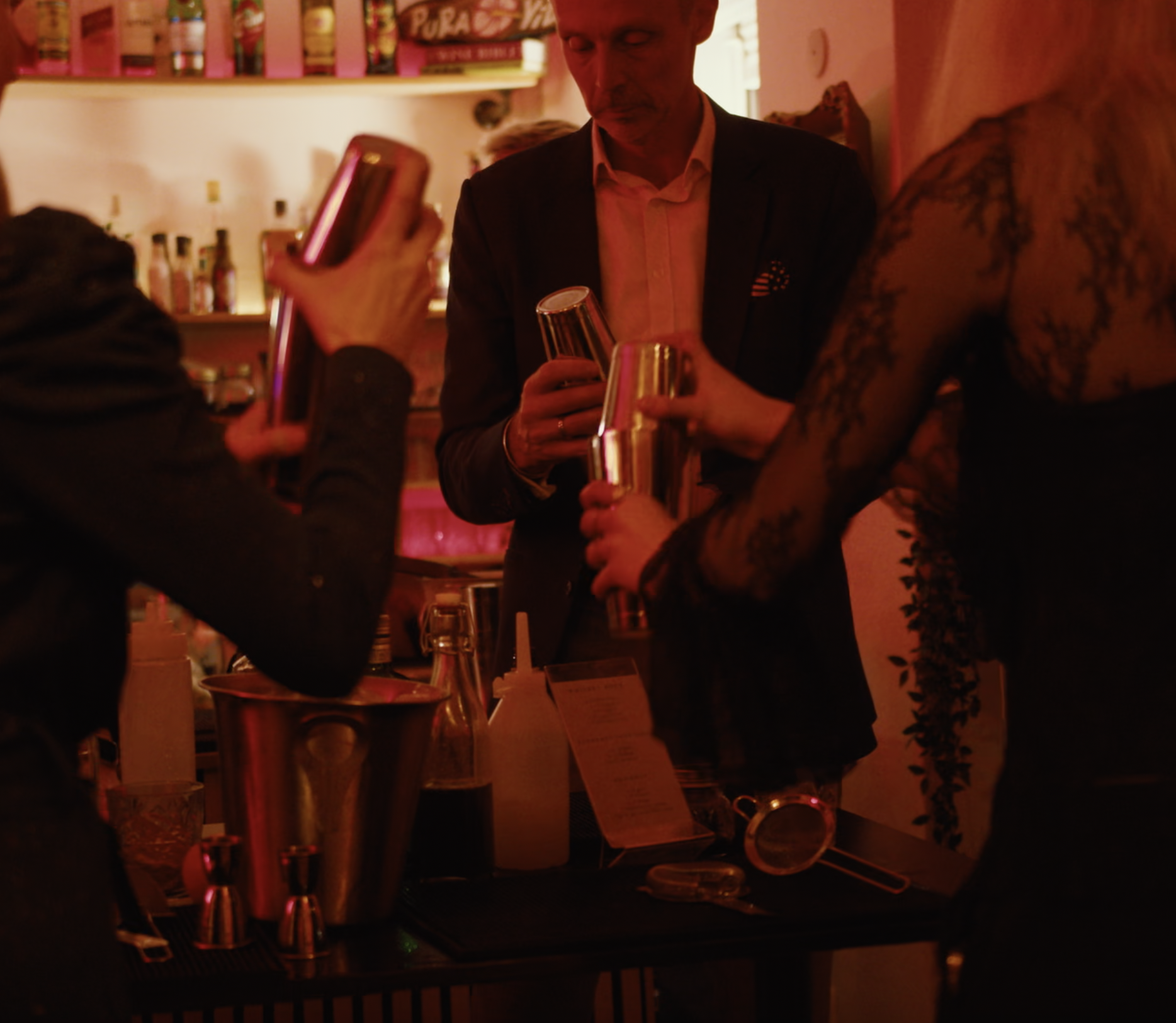 mobilbar og 2 timers cocktailkursus i aarhus