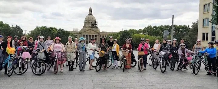 Fancy Women Bike Ride 2023 (Edmonton)