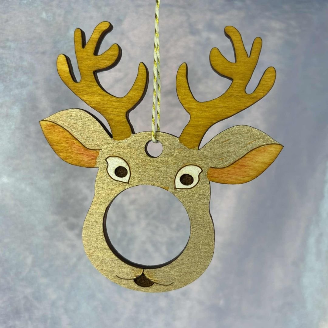 Christmas 25 Reindeer Tree Ornament