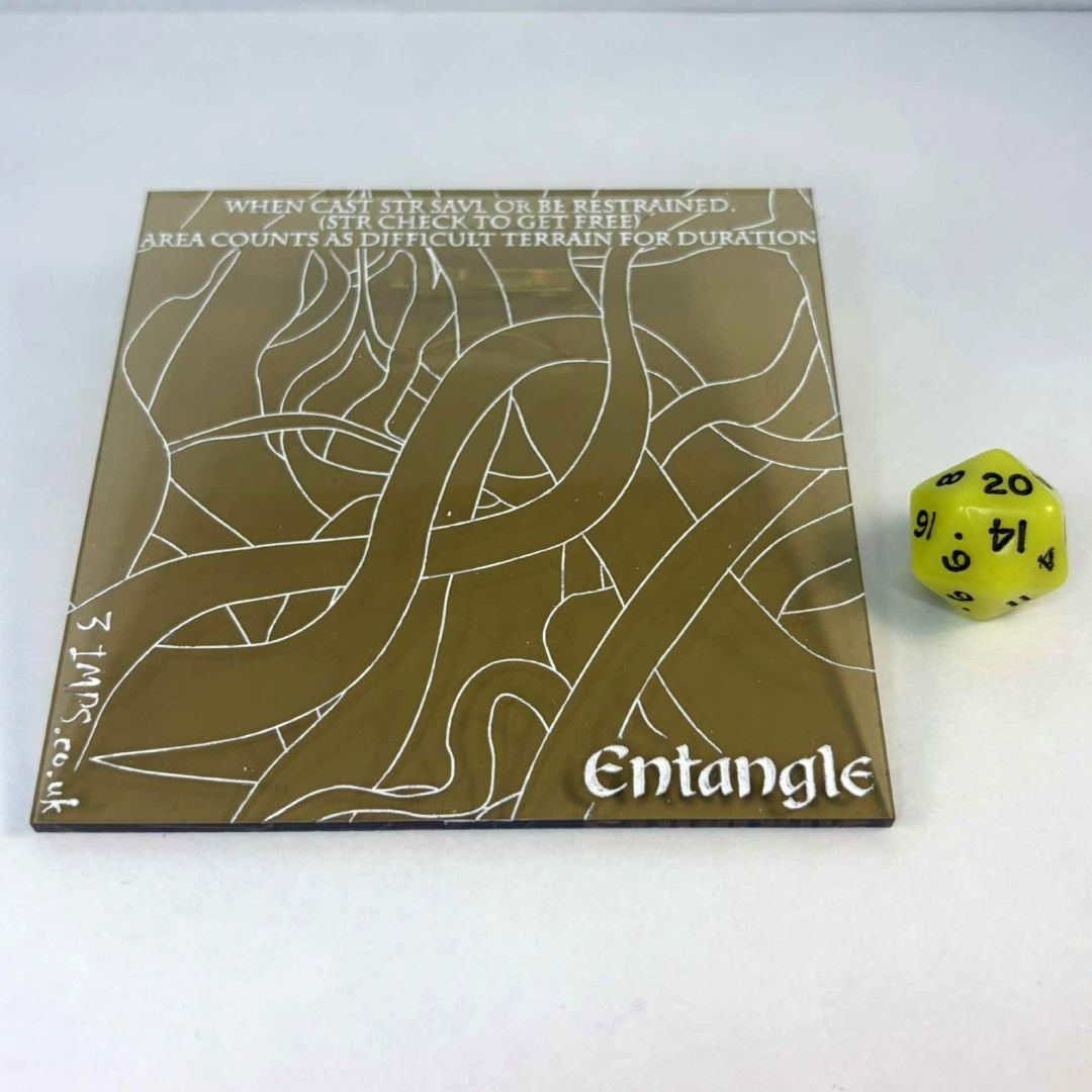 D&D Entangle Template (5E 2014 & 2024 PHB)