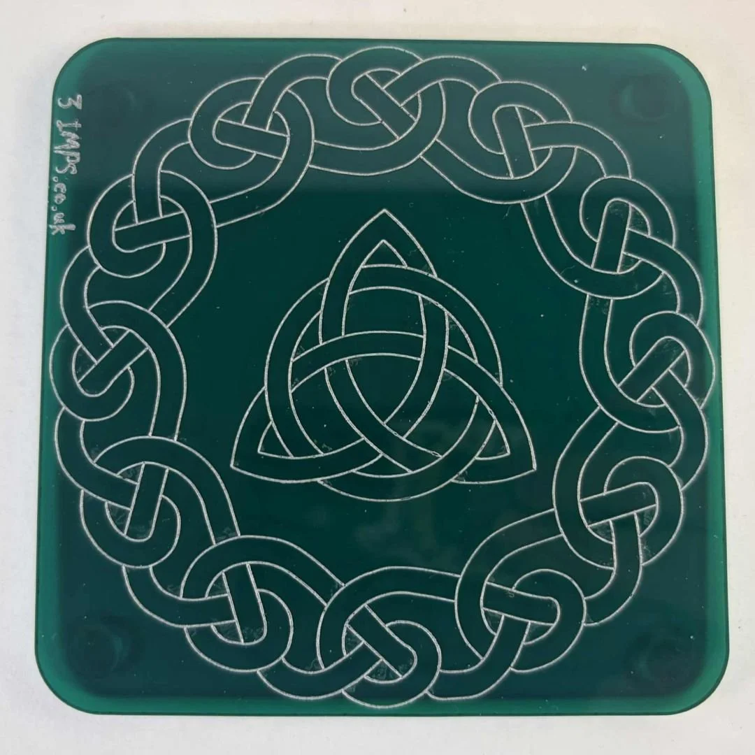 Celtic Dreams Knotwork Coasters x4