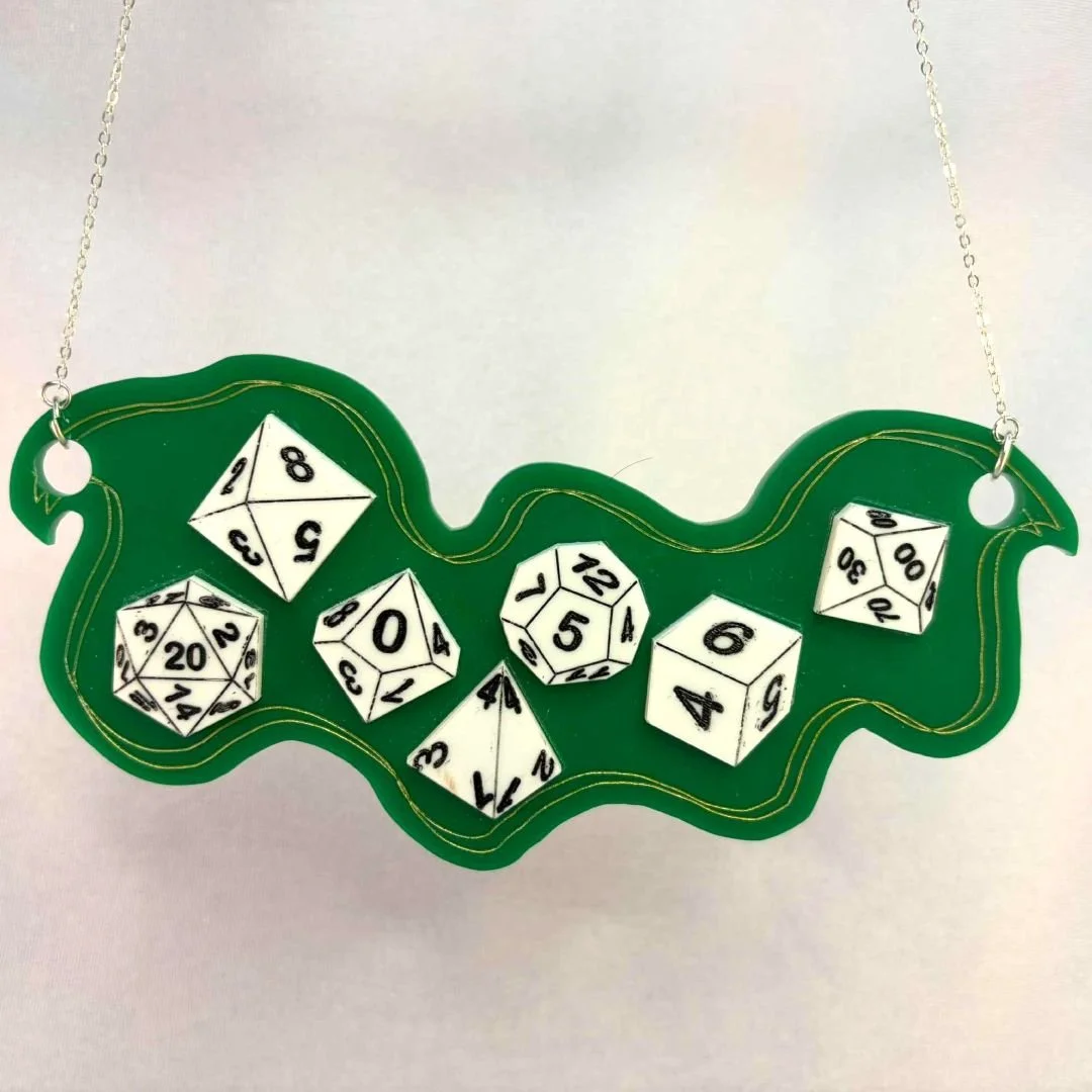 Roll the Dice - Be a Lady (Acrylic)