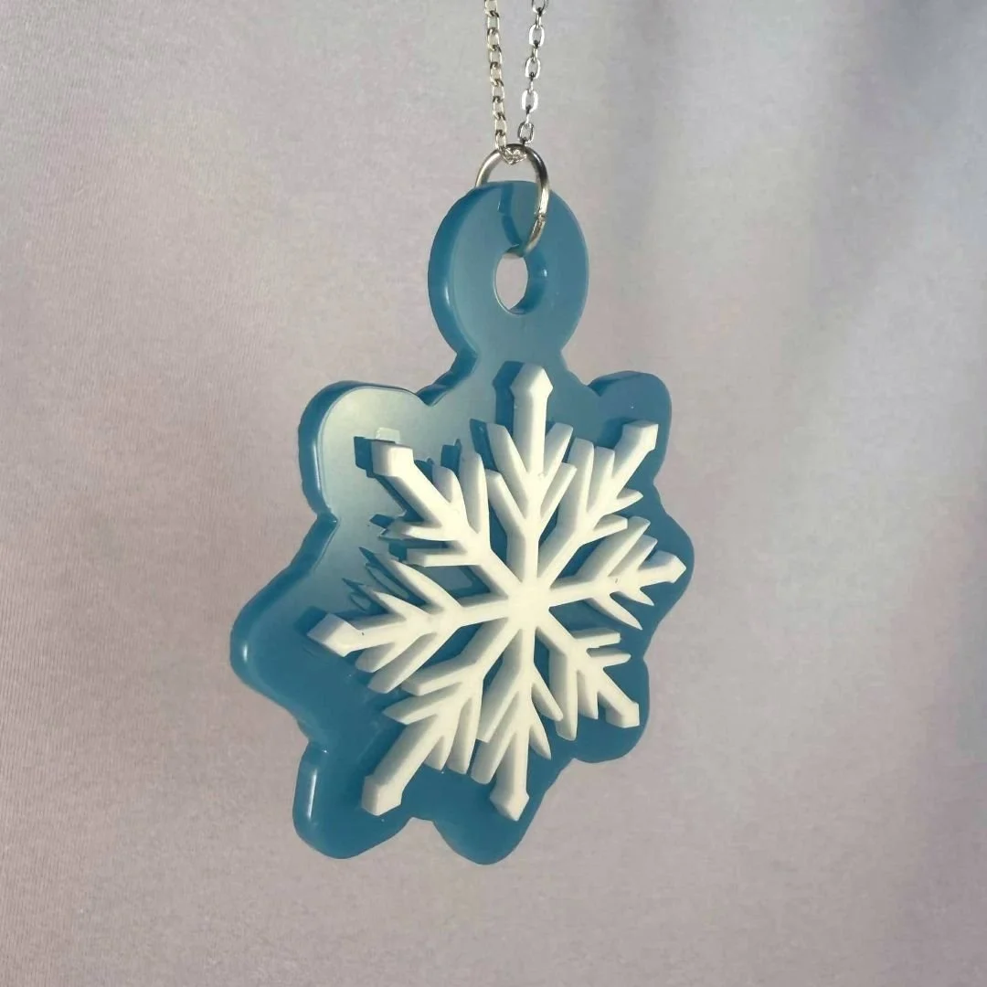 Xmas 25 Snowflake Turquoise Pendant 2.jpg