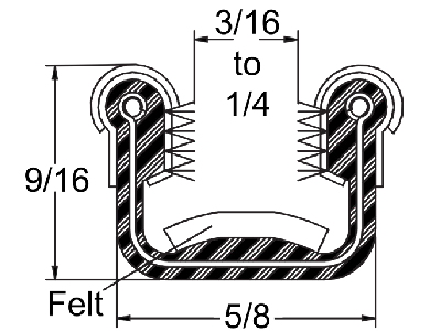 3A1-R - Flexible Pile Lining (Rubber-Covered)