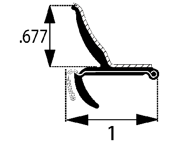 1372 - Beltline Molding