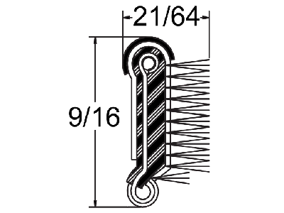 YM93-R - Flexible Pile Lining (Rubber-Covered)
