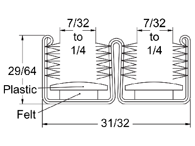 Y583 - Rigid Polypropylene Pile Lining (Uncovered)