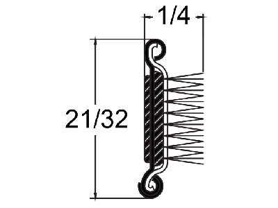 M141P - Flexible Polypropylene Pile Lining (Rubber-Covered)