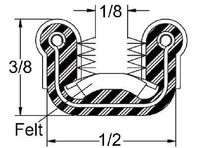 5P - Flexible Pile Lining (Rubber-Covered)