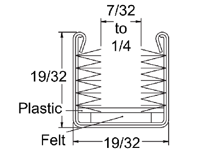Y582 - Rigid Polypropylene Pile Lining (Uncovered)