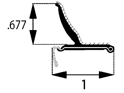 1370 - Beltline Molding