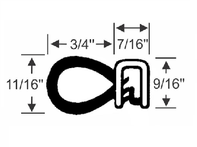 Side Bulb Push-On Seal