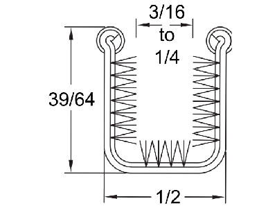Y619P - Rigid Polypropylene Pile Lining (Uncovered)