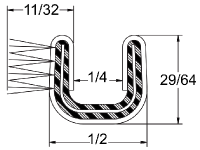 3K1 - Rigid Pile Lining (Rubber-Covered)