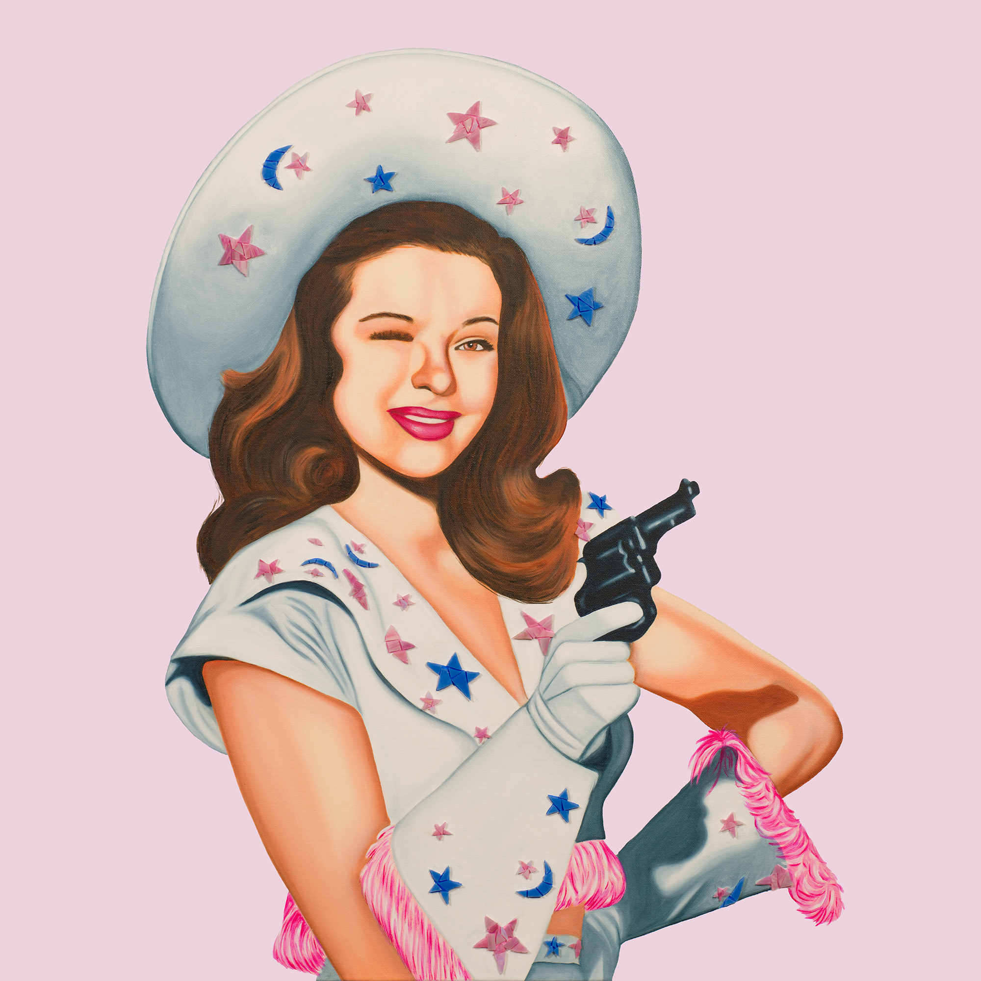 Art Print - Lucky in Pink