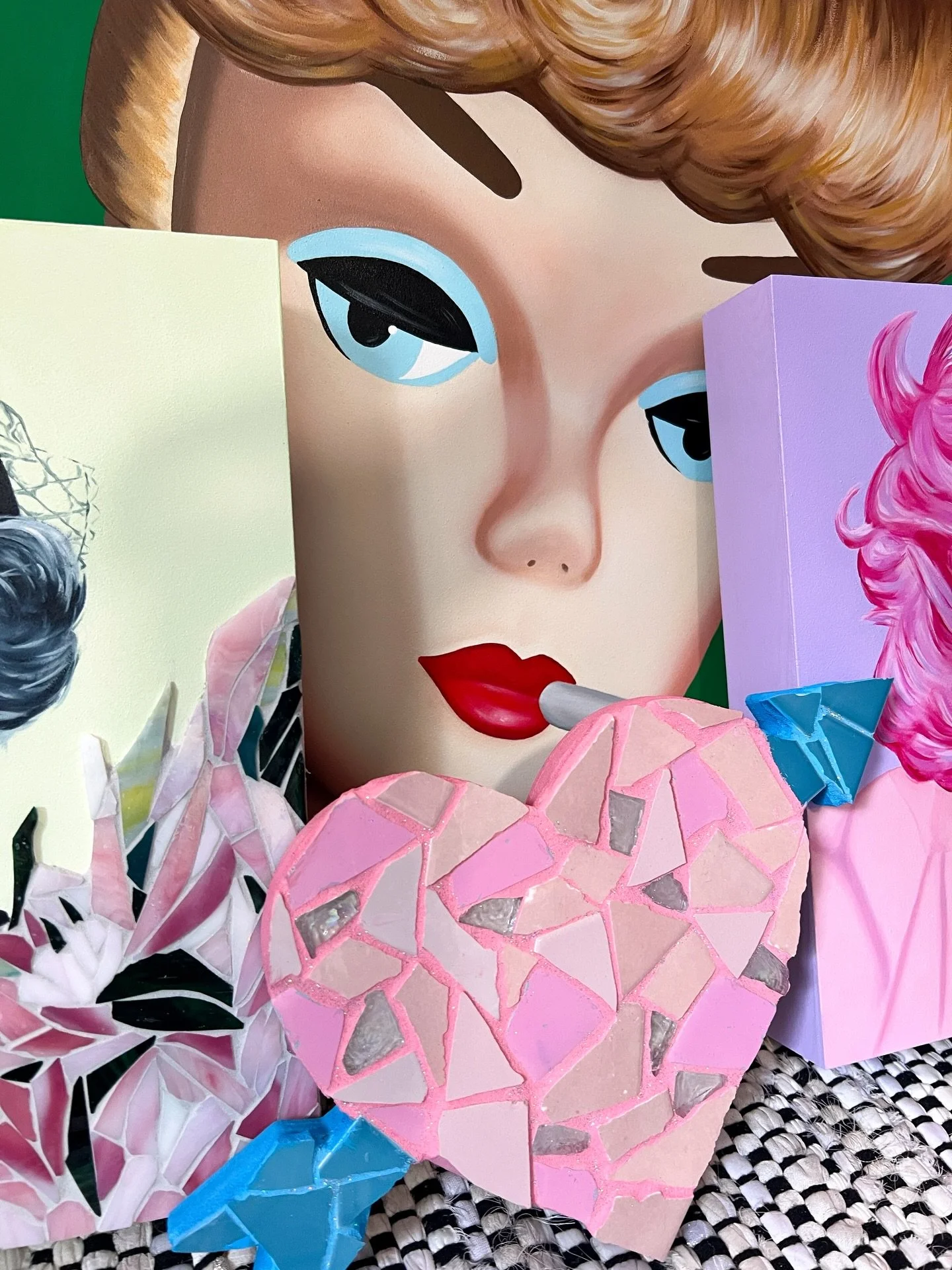 I made 6 new paintings in a month for the @atxgals GALENTINE&rsquo;S SHOW!! 💘💘 tomorrow night (Feb 13th)

I&rsquo;m exhibiting with 12 other fabulous artists and the lineup for the night is insane: open bar, live music, tattoos, burlesque, (it&rsqu