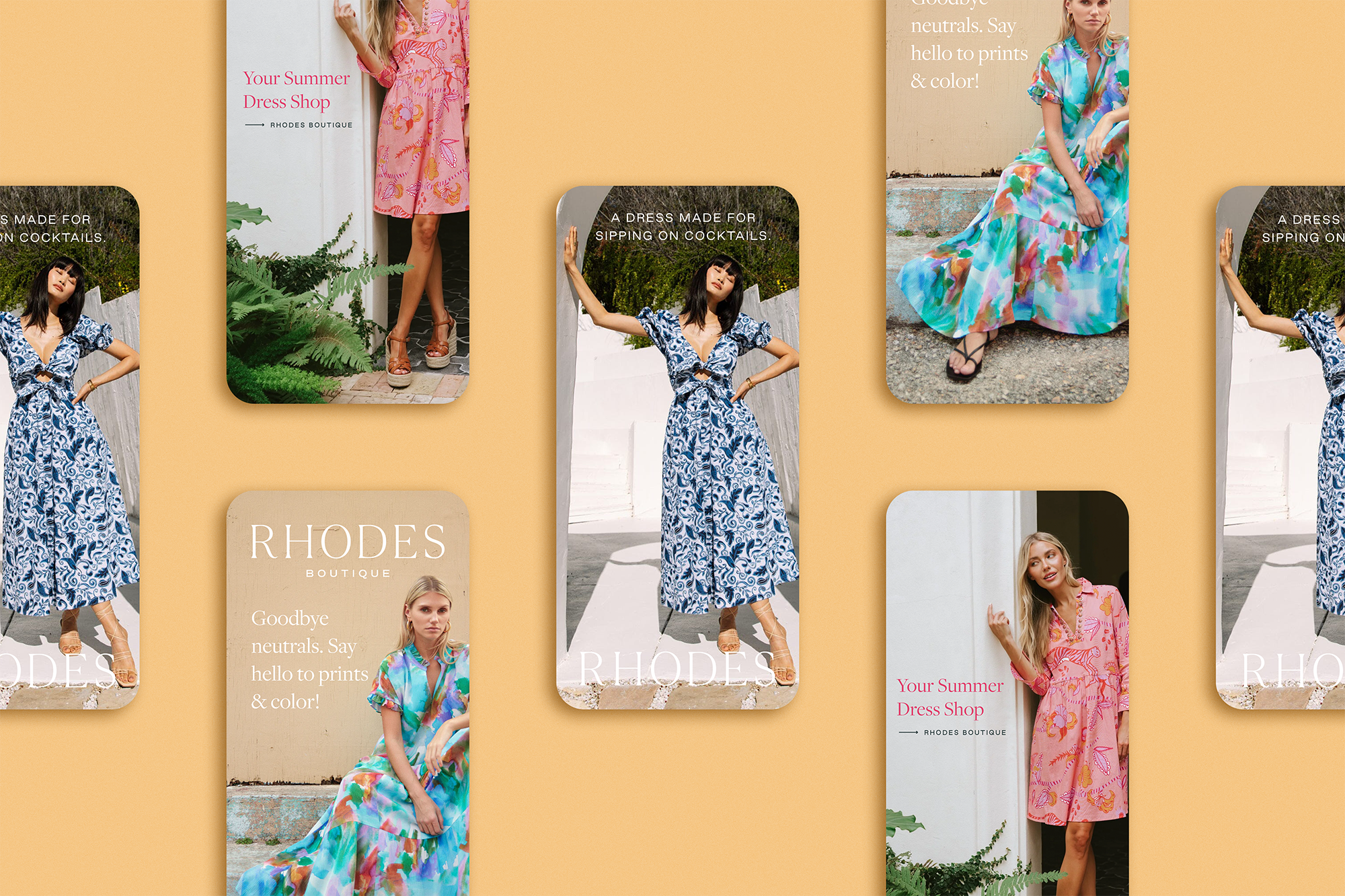 Rhodes Boutique Branding Charleston