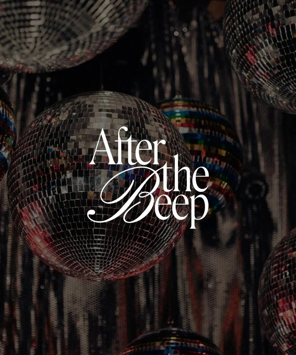after the beep audio guest book branding
