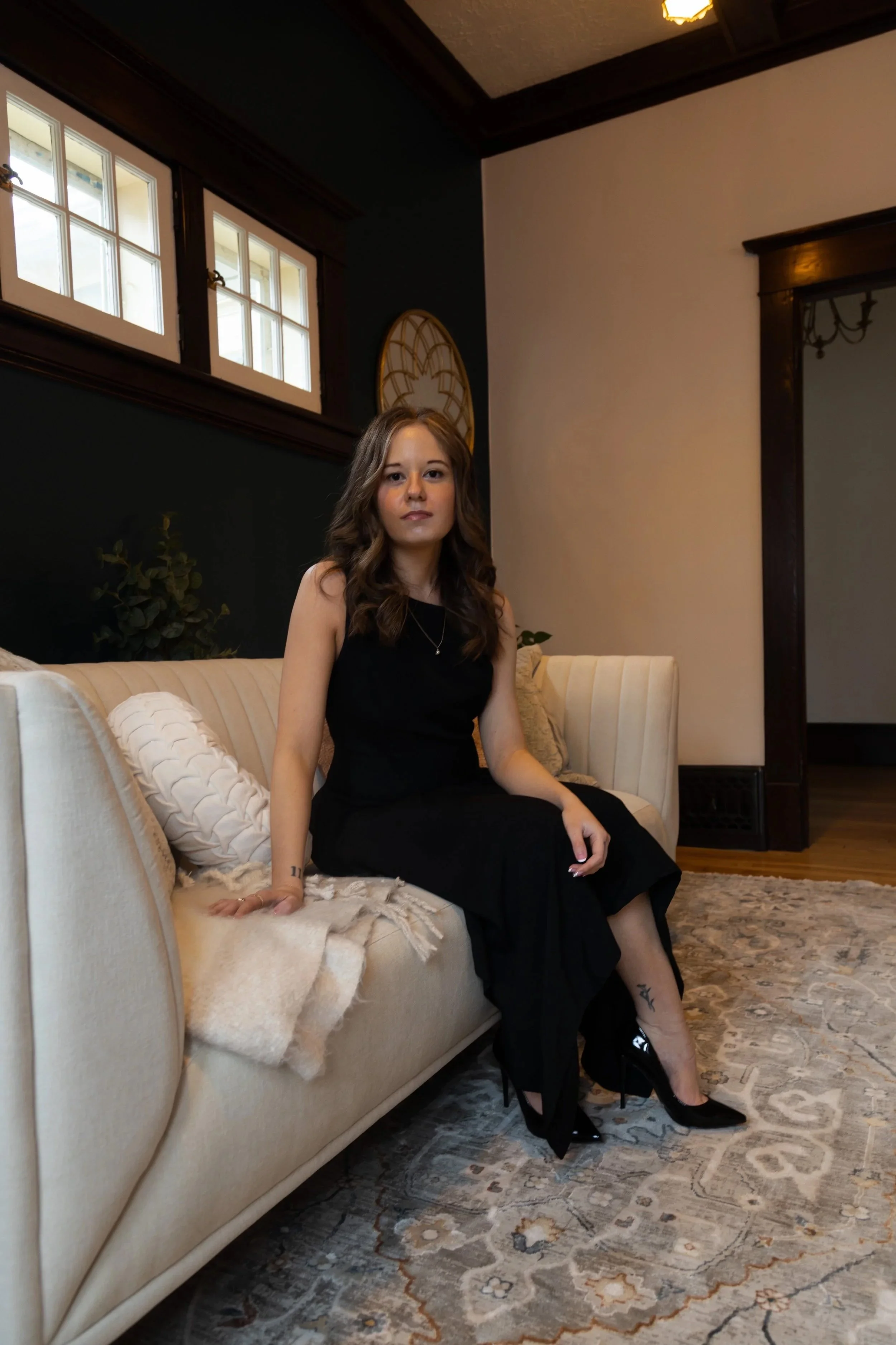 Carly Bush Alongside Studio