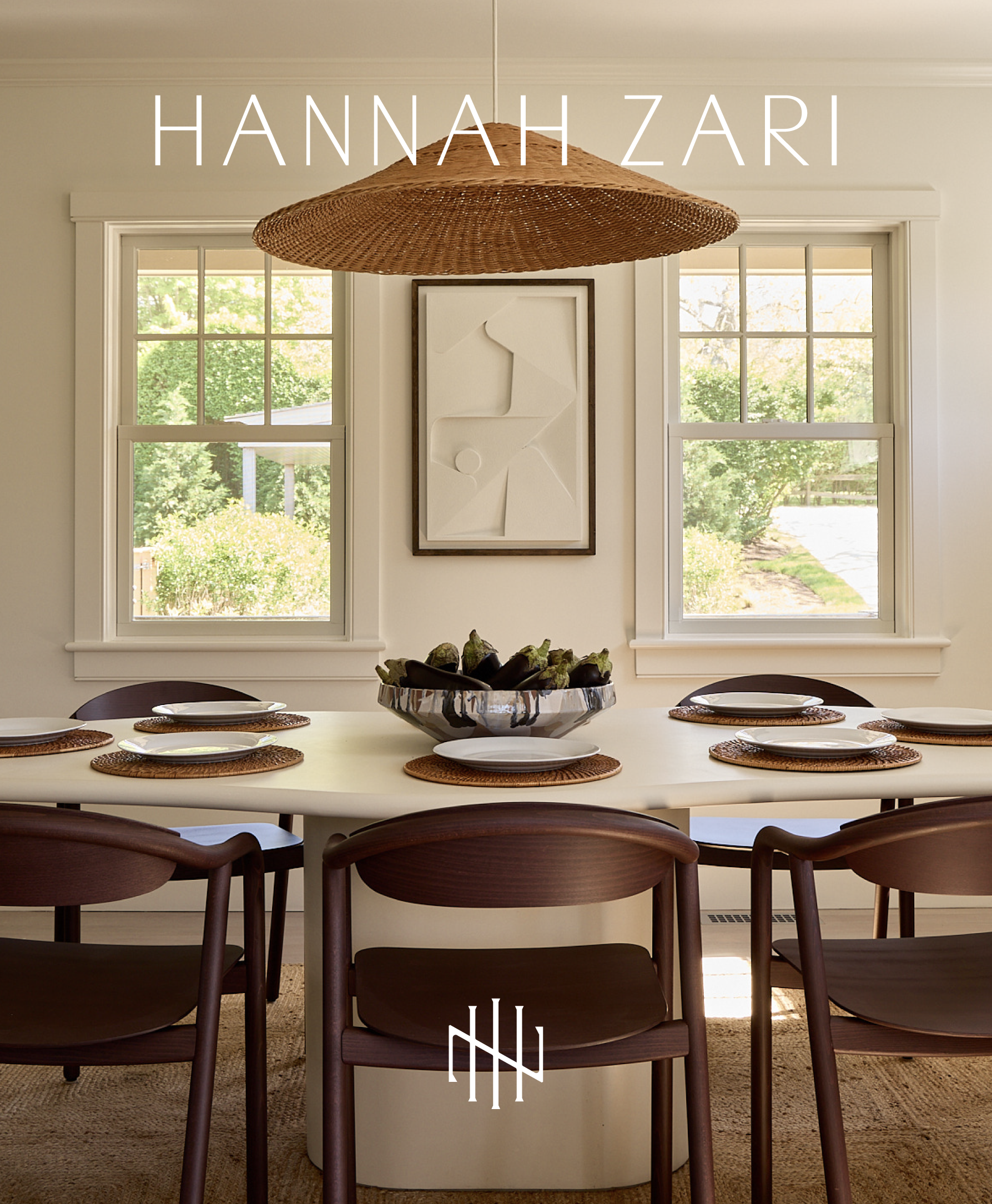 hannah zari interiors branding