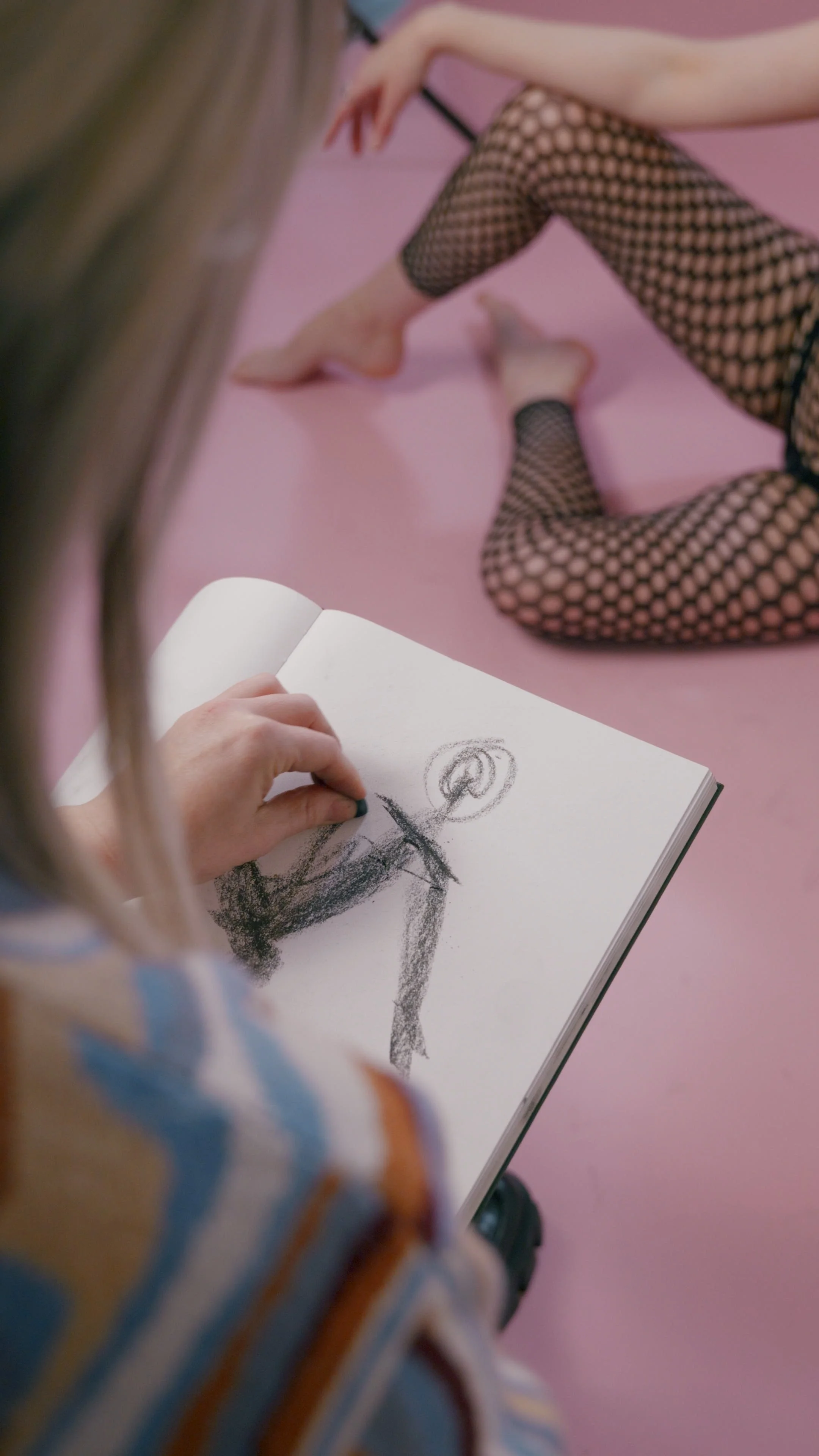 Pole Life Figure Drawing Session