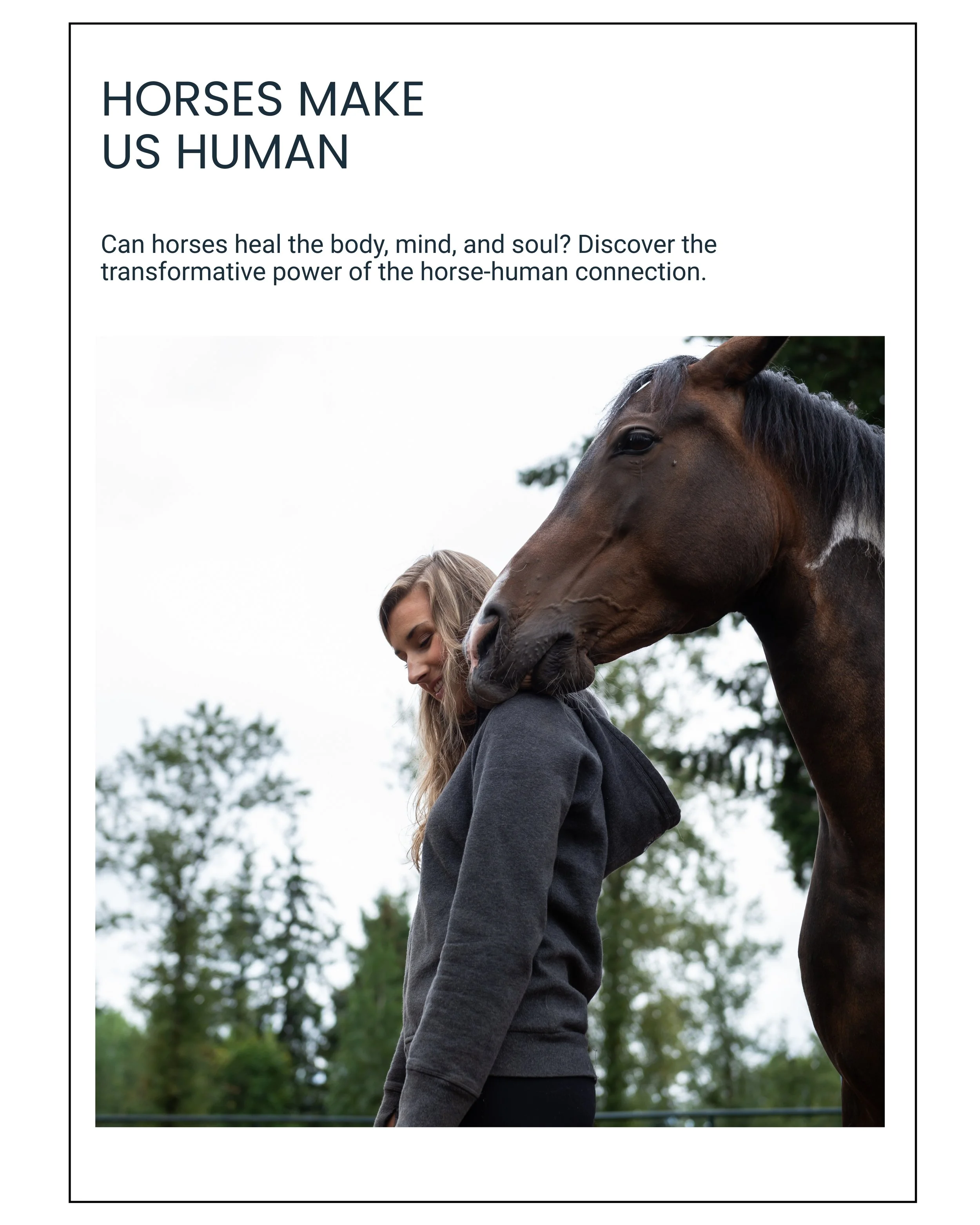 HORSES MAKE US HUMAN - Amsterdam