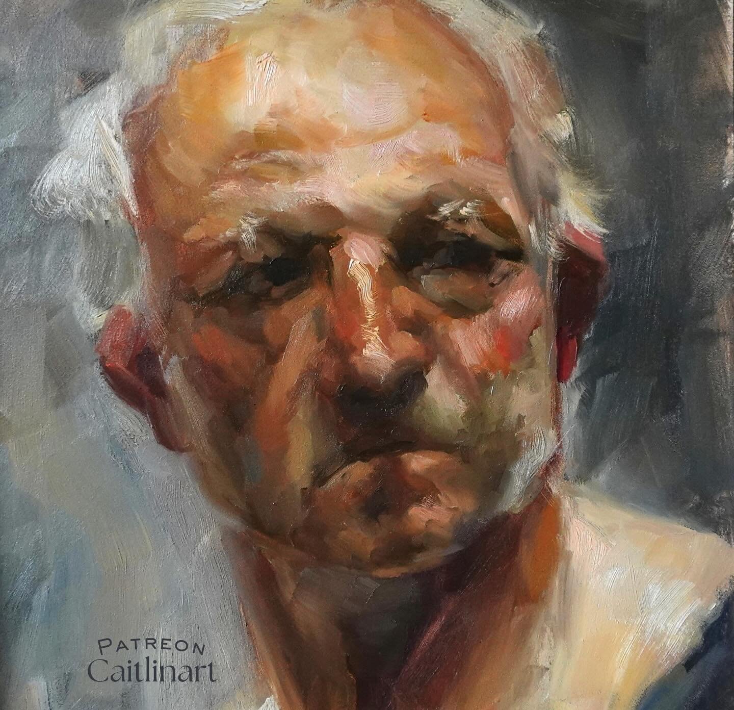 Copy of &lsquo;The Fisherman&rsquo; by Joaqu&iacute;n Sorolla. Full painting demo is on my Patreon! 

This painting will be one of a few that I am releasing on my store very soon! So keep an eye out 👀
.
.
.
#oilportrait #portraitpainting #portrait #