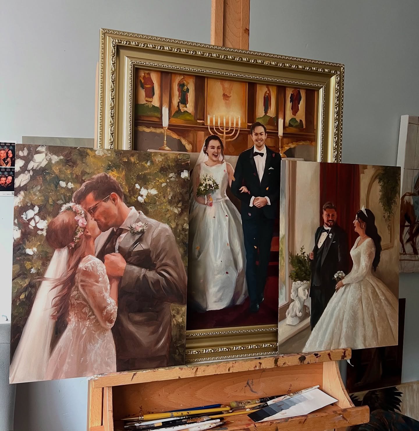 Sooooo&hellip; I have started live wedding painting!! 💒👰&zwj;♀️

It&rsquo;s something that I&rsquo;ve wanted to try out for a long while now and it&rsquo;s finally oficially launched! If you are interested in live wedding painting or if you know so