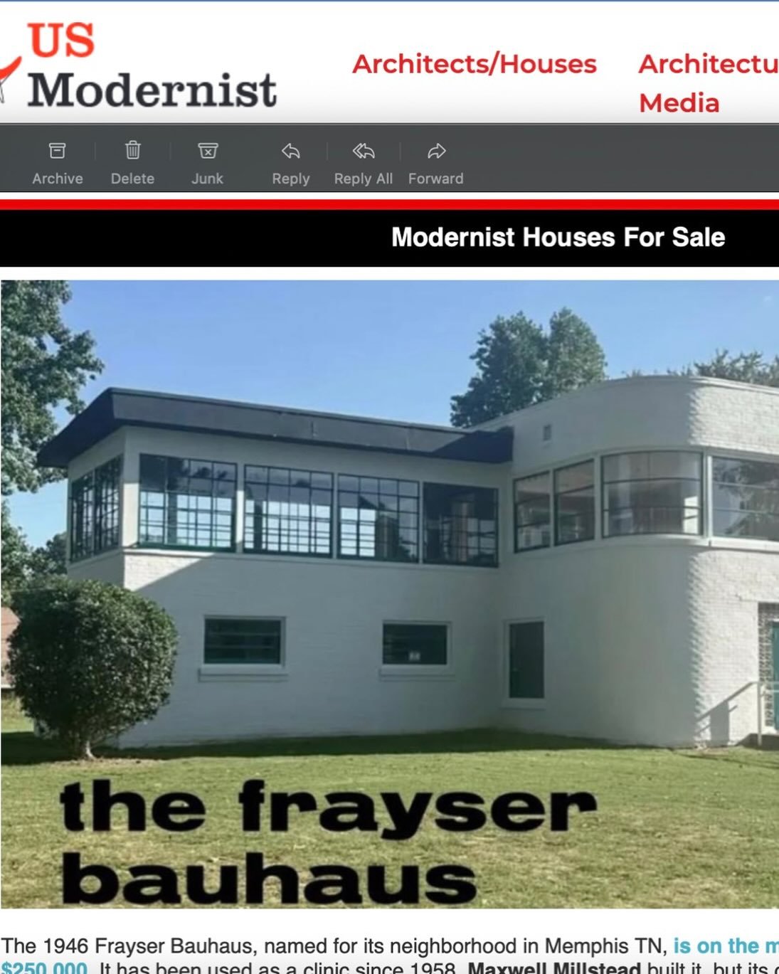 So incredibly honored to be mentioned in @usmodernist 🤗🤩
#ModernistHousesForSale
#ModernHomes