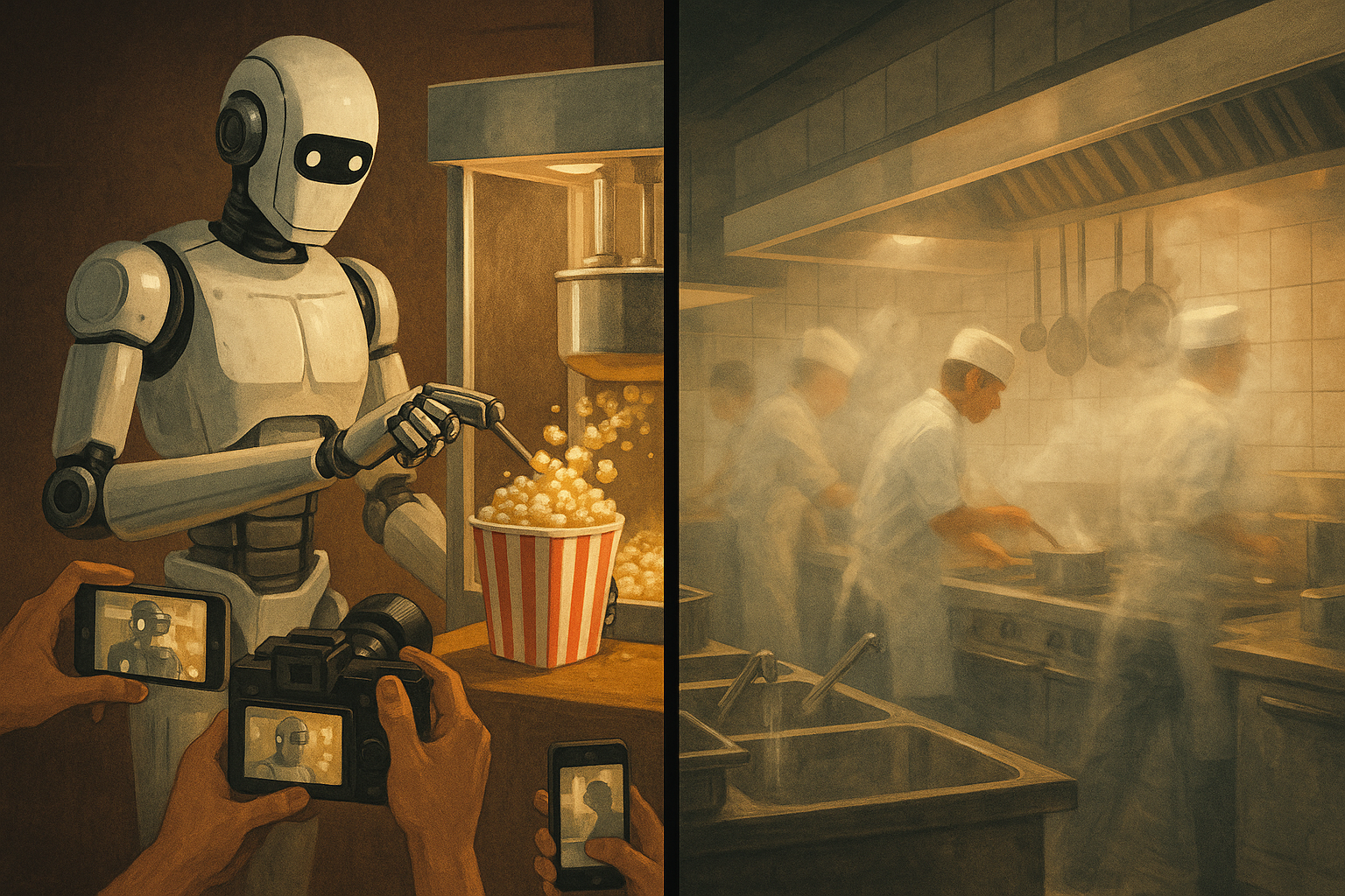 The Robot Will See You Now (For Popcorn Only)