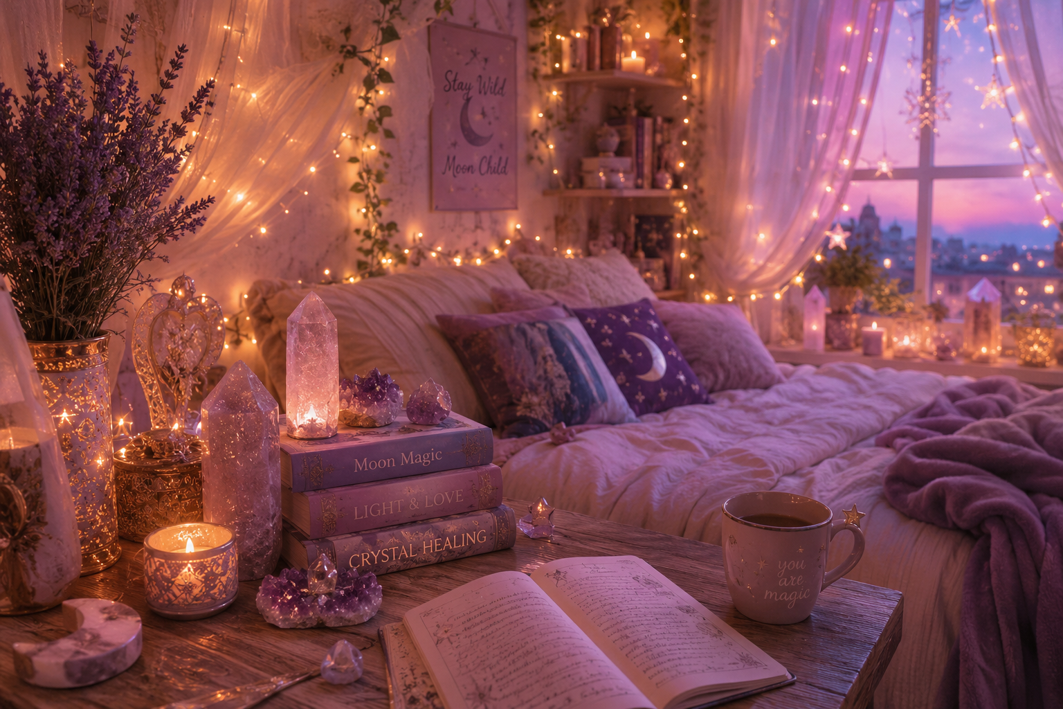 ✨ 10 Easy Ways to Make Your Space Feel More    Magical ✨