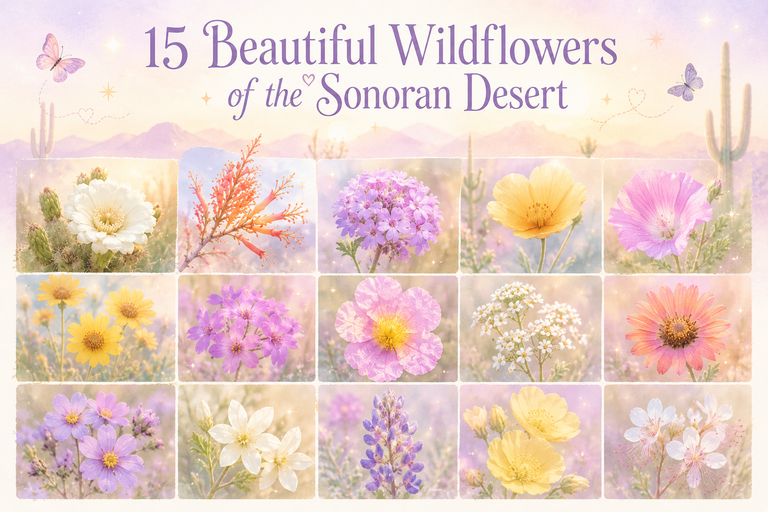 15 Beautiful Wildflowers of the Sonoran Desert